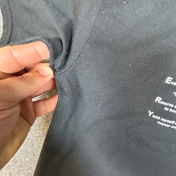 Jerzees Celebrate Recovery CR Crown of Thorns Black Graphic T-Shirt Mens Large - Picture 7 of 7